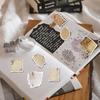 80 Pcs Vintage Scrapbook Paper Stickers Rich Elements Vintage Writing Labels for Journals Planners Collage Albums