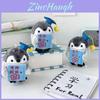 Adorabile Pinguino Peluche Motivazionale Per Studenti Stagione della Laurea 8cm Personalizzabile