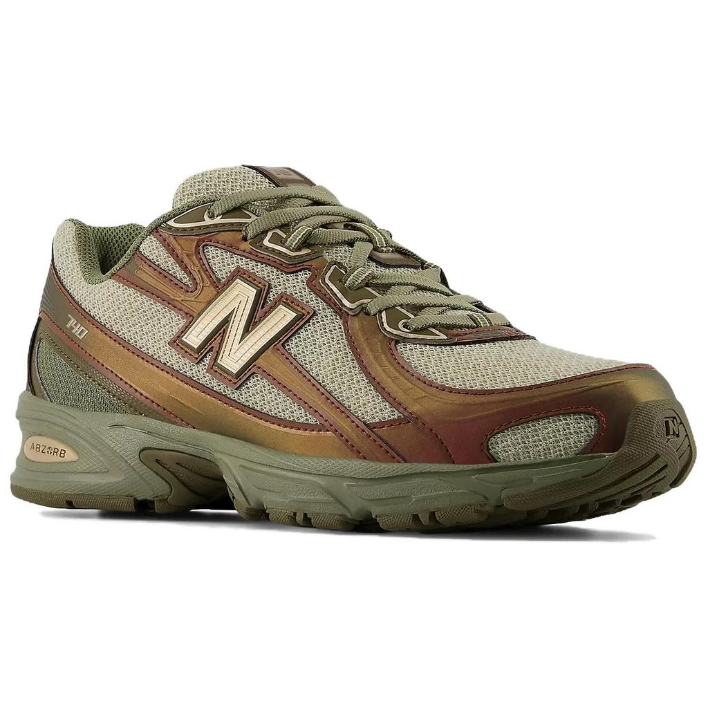 New Balance 740v2 Woodland Rich Oak Unisex Sneaker Grün Dunkel-Olivin Werft U740AB2