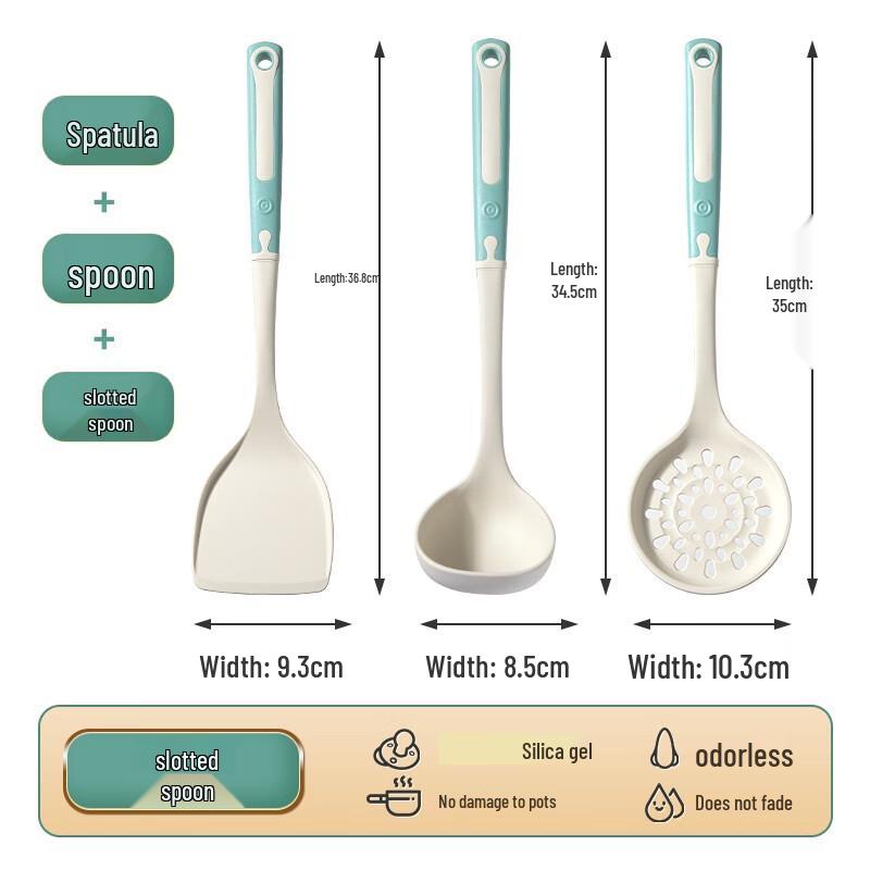ZISIZ Silicone Stir-fry Spatula