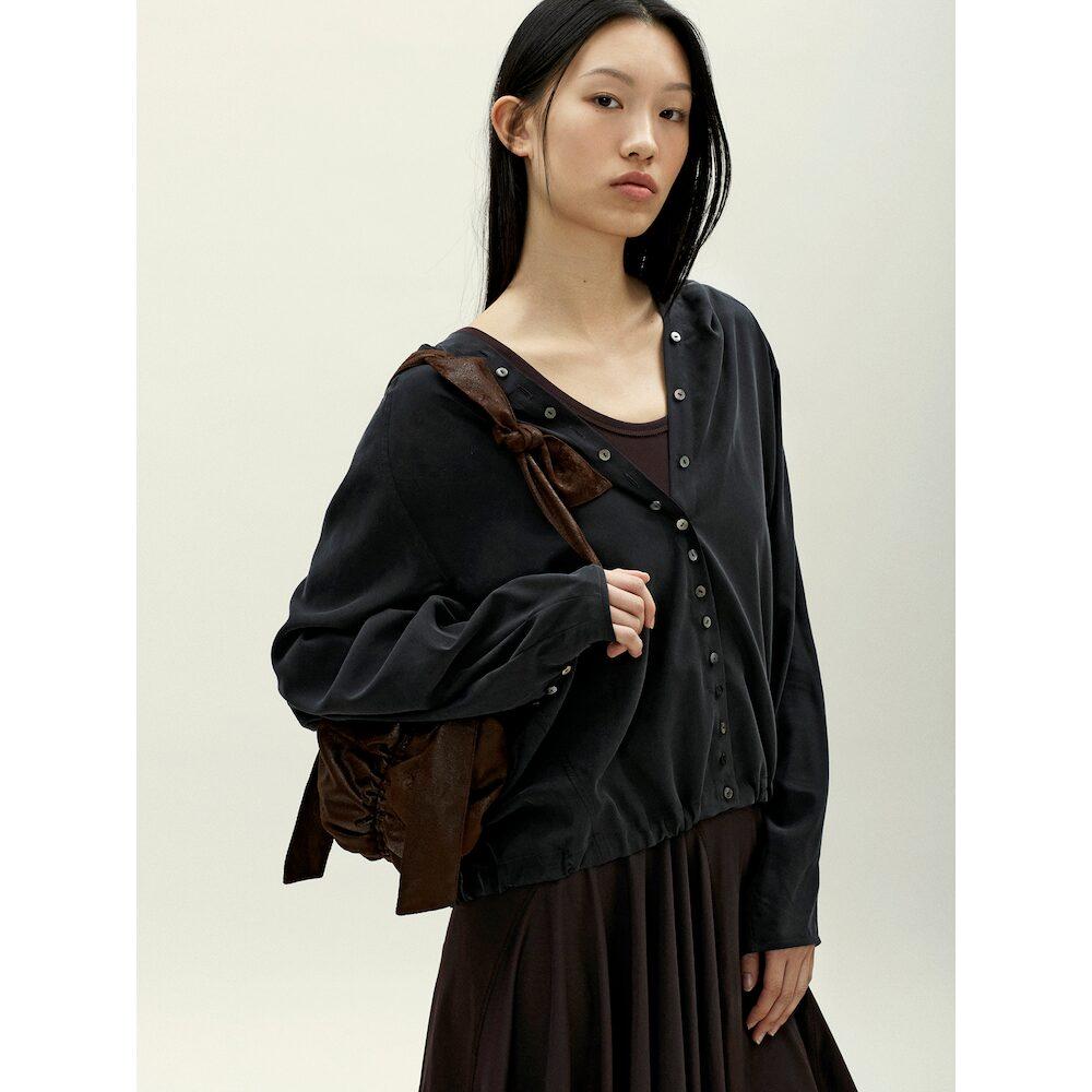 Anggae Mini Ball Bag Brown