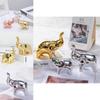 Elegant Ceramic Elephant Figurine As A Decorative Accent For Home And Office Spaces