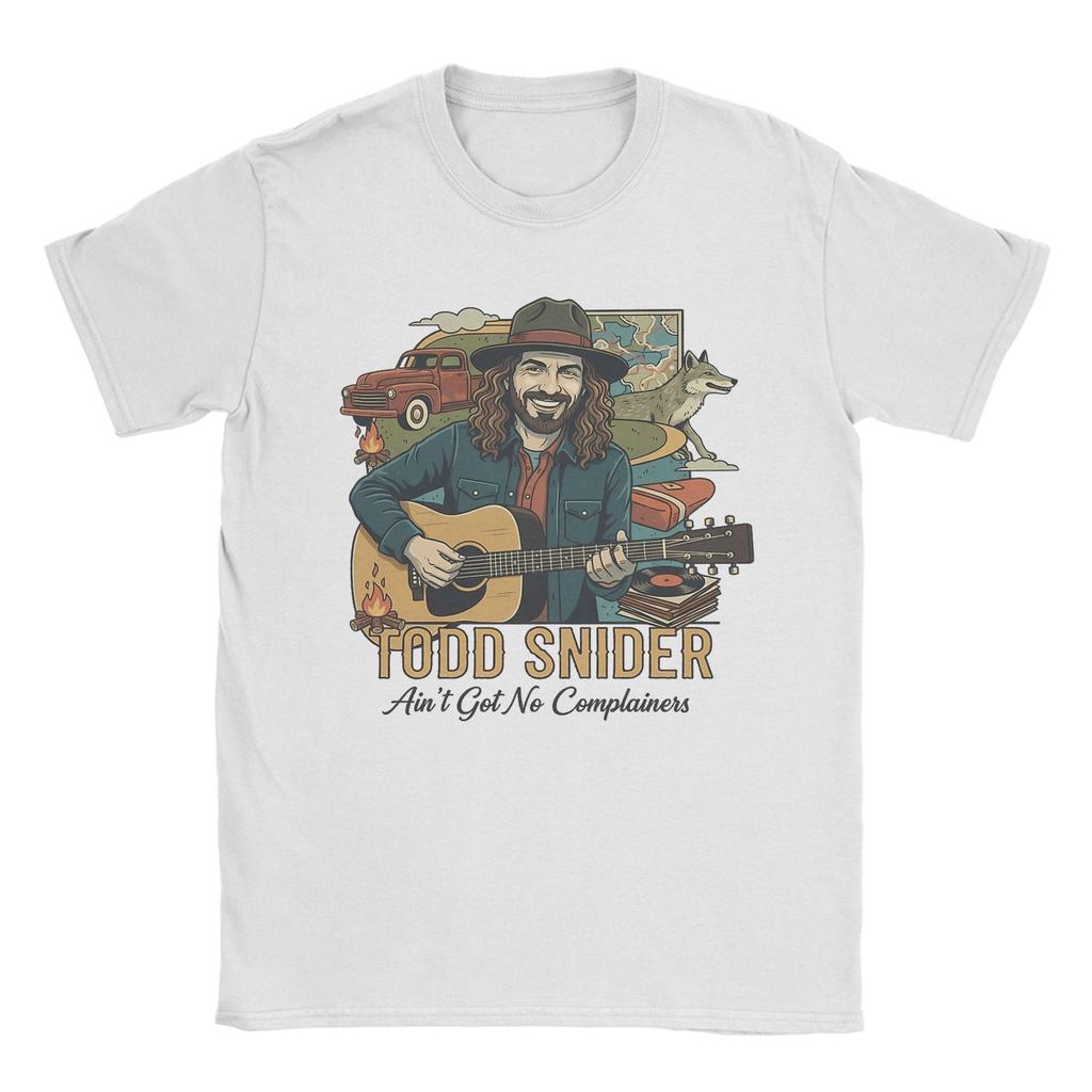 Todd Snider Rip Men's T Shirt  Novelty Tee Shirt Short Sleeve Round Neck T-Shirt 100% Cotton Big Size Tops