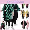 Slayer Kimetsu No Yaiba Kamado Nezuko Cosplay Kostüm Mit Exquisiter Handwerkskunst Und Atmungsaktivem Stoff**