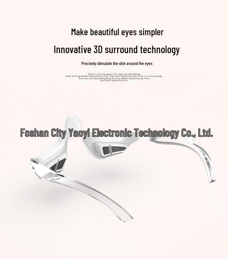 EMS Microcurrent Ultrasonic Eye Massager for Dark Circles