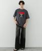 Sense of Place Men's Custom JAWS Print T-Shirt, Size B, AAA5-11B128, Charcoal, Medium