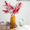 Creative Glass Vase, Double Ear Candy Colored Round Bead Vase, Table Decoration Flower Arrangement, Glass Container, Home Decor