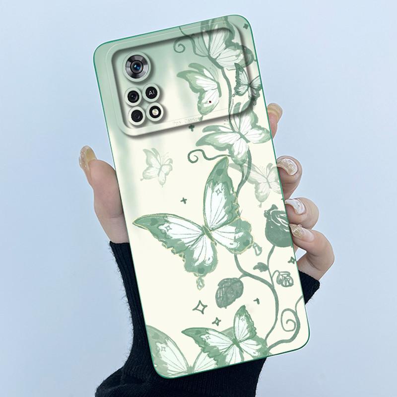 

For Xiaomi Poco X4 Pro 5G Case Sweet Girls Cats Soft Silicone Phone Back Cover For Xiaomi PocoX4 M4 Pro Bumper Protective Casing Poco M4 Pro 4G