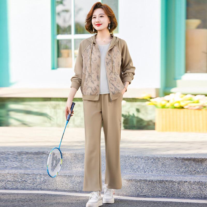 Damen Herbst/Winter Kapuzen-Freizeit-Trainingsanzug Set