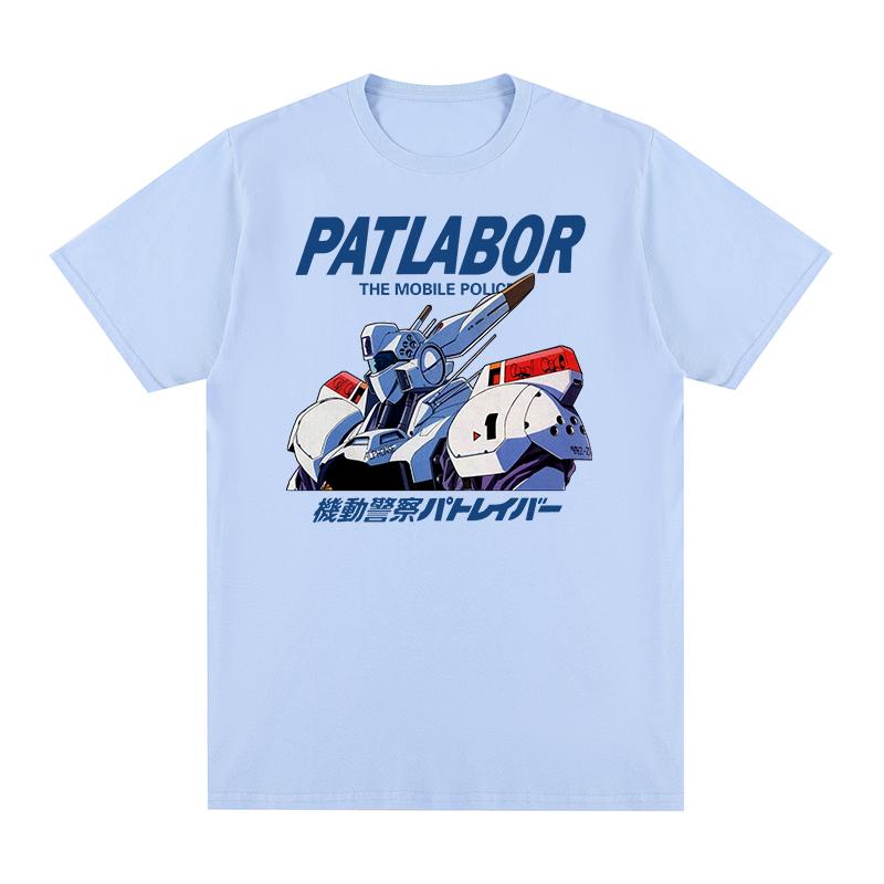 Patlabor Mobile Police Anime t-shirt Giapponese Stai Sotto Arresto Knight Tekkaman Cotone Uomo T shirt Nuova TEE TSHIRT Top Donna