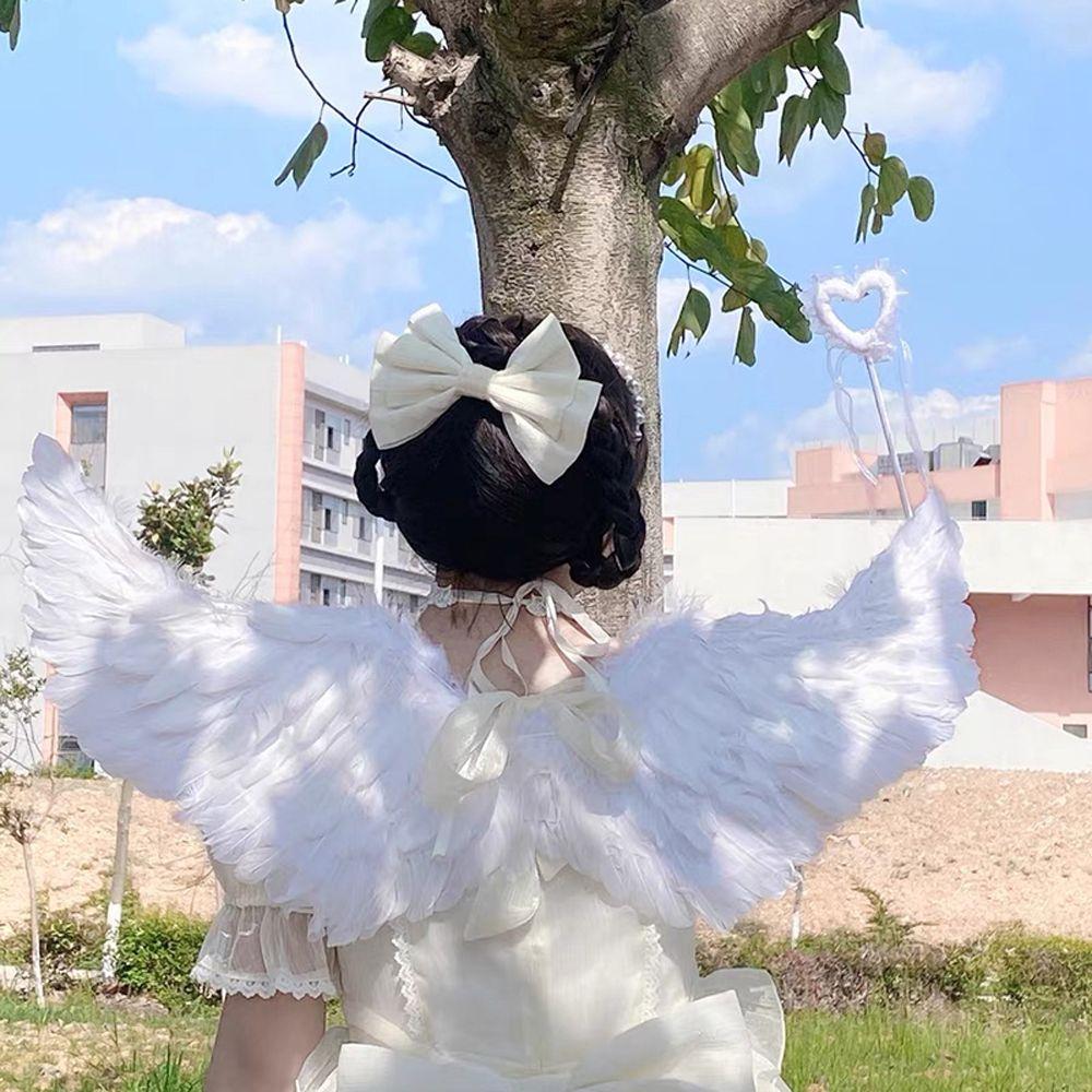 Accessories Hair Band Photo Props Angel Feather Wing Women Cosplay Accessories Devil Feather Wing