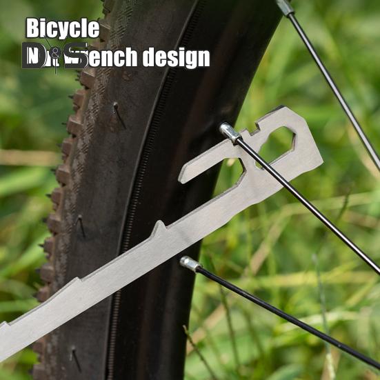 6Pcs 20/35CM Camping Tent Stake Heavy Duty Stainless Steel Multi-functional Outdoor Garden Yard Tarp Canopy Windproof Ground Spike Metal Tent Peg