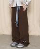 GLACK Gp156 Veiled Carpenter Pants (Brown)