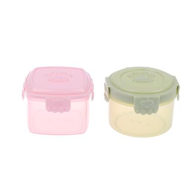 1 Stück Mini Runde Quadratische Flaschen Ketchup Würzsauce Flasche Honig Senf Salatdressing Küche Bento Saucenbehälter