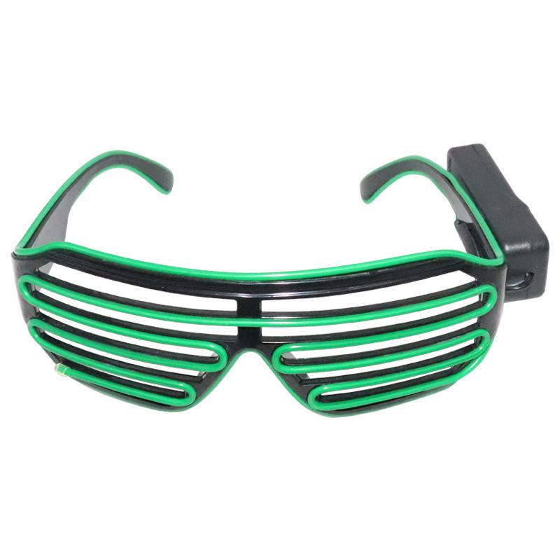 LED Luminous Wireless Disco Glasses - Party & Bar Props for Electronic Music