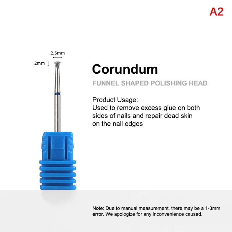 

Вольфрамовая сталь сверла для ногтей фреза для электрической дрели для ногтей удаление омертвевшей кожи маникюрная машинка пилочка для ногтей аксессуары A2