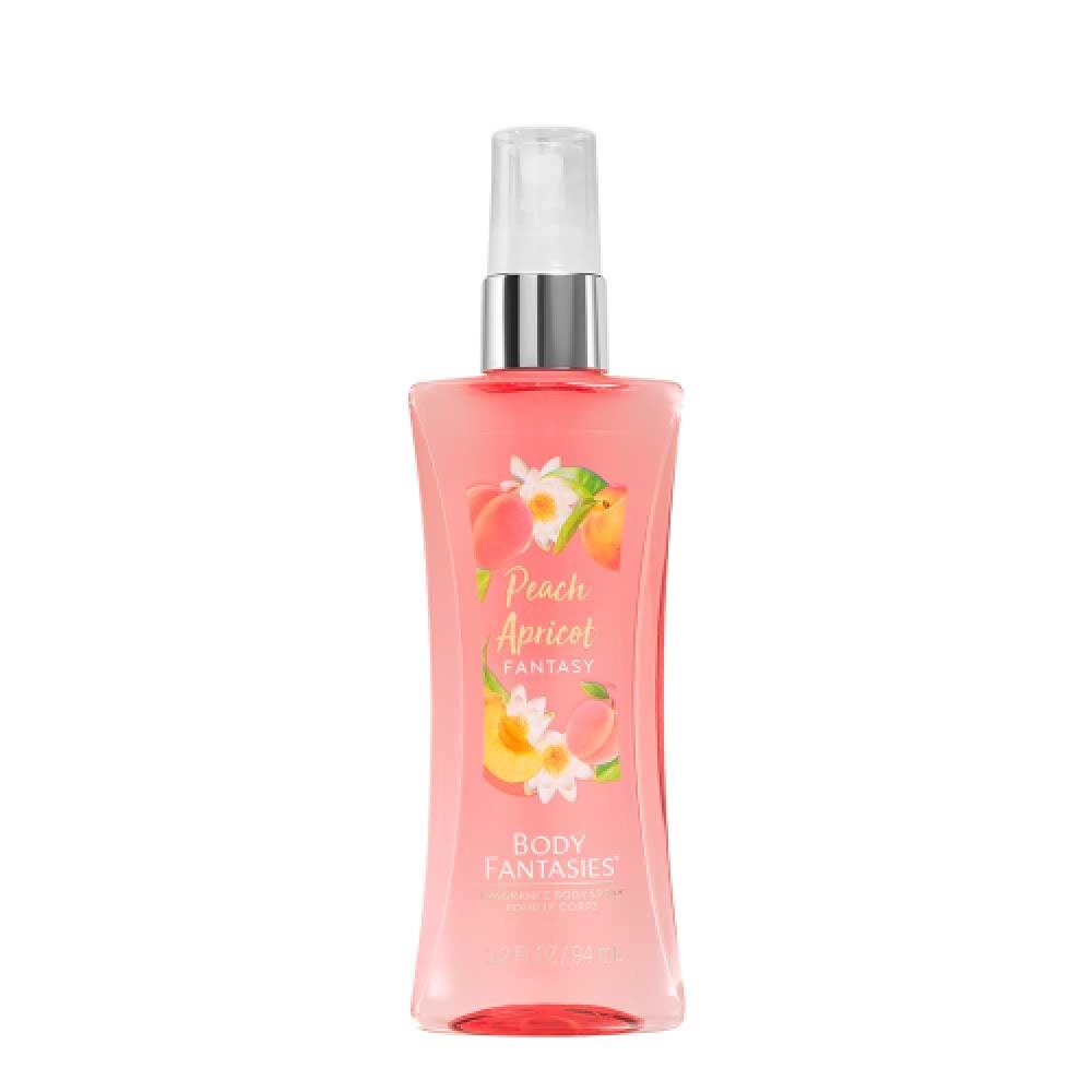 

Body Fantasies Body Spray 94ml Peach Apricot FREE