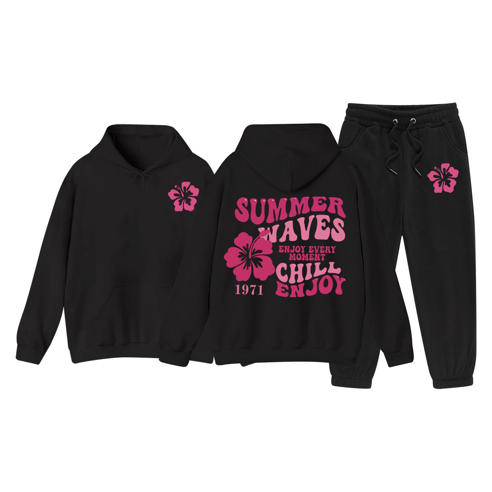 

Kids Autumn/Winter Trendy Fleece Hoodie & Sweatpants Set for Medium & Large Boys/Girls Sportswear. 150