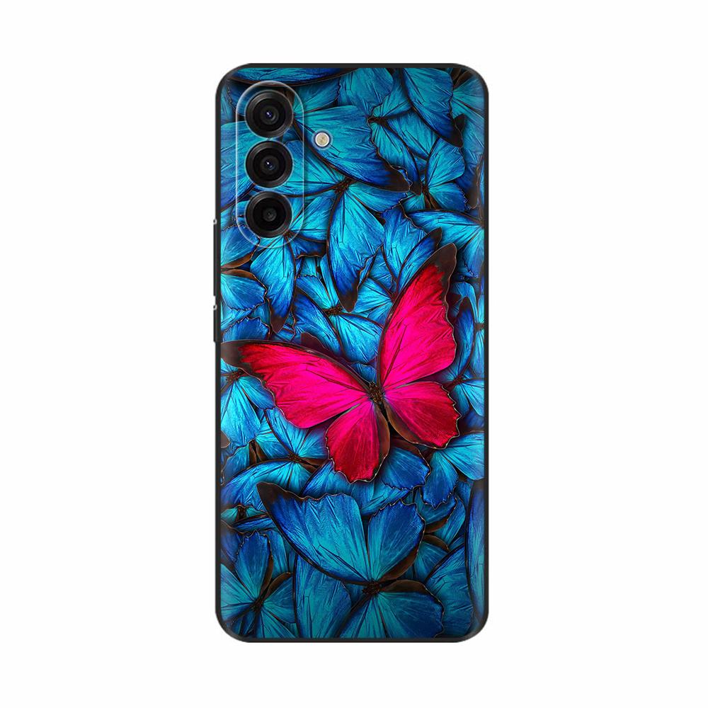 For Samsung Galaxy A17 5G Case Colorful Flower Cover Soft Silicone Phone Cases For Samsung A17 Case A 17 SamsungA17 Back Cover