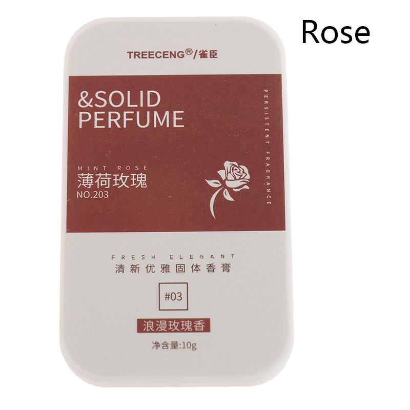 Pocket Unisex Solid Balm Perfume Long Lasting Fragrance Sweat Perfumes Deodorant