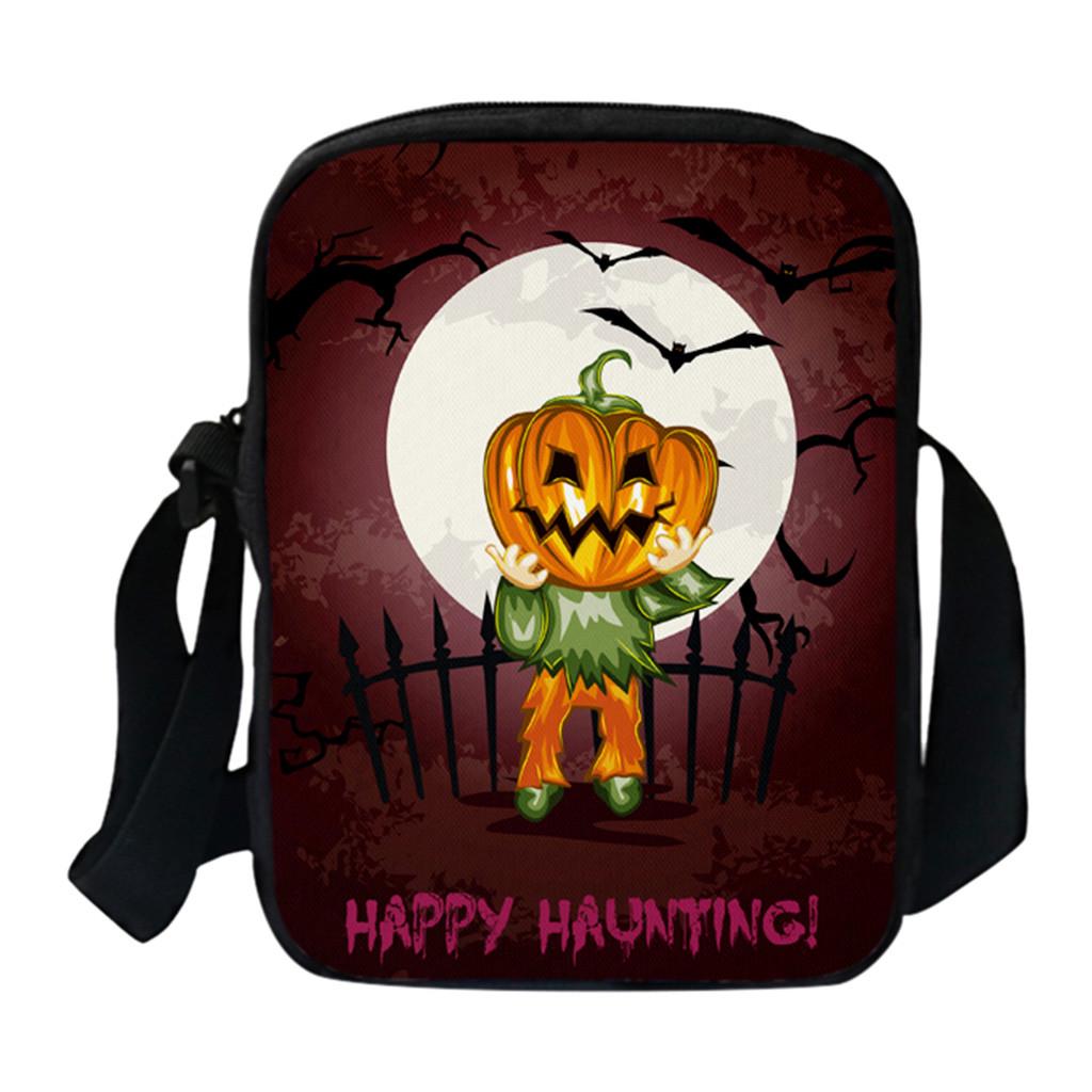 Halloween Bags Funny Women And Men Single Shoulder Bags  Messenger Bags