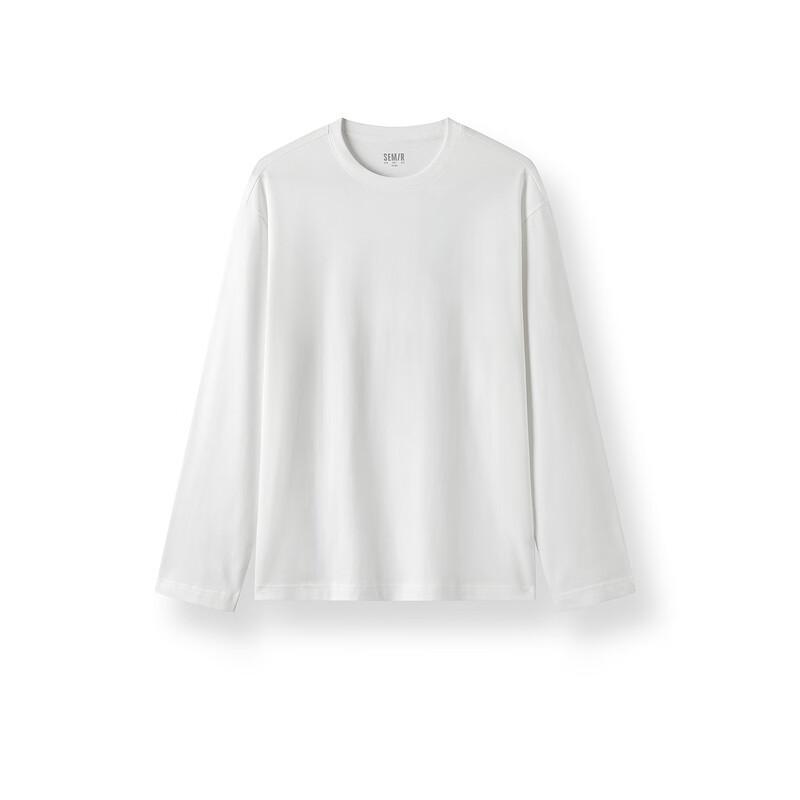 Semir Pure Cotton Solid Color Long-Sleeve T-Shirt (Couple Style)