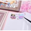 A4/A5 Double-Sided Release Paper Book for Loose-Leaf Journaling with Washi Tape Storage