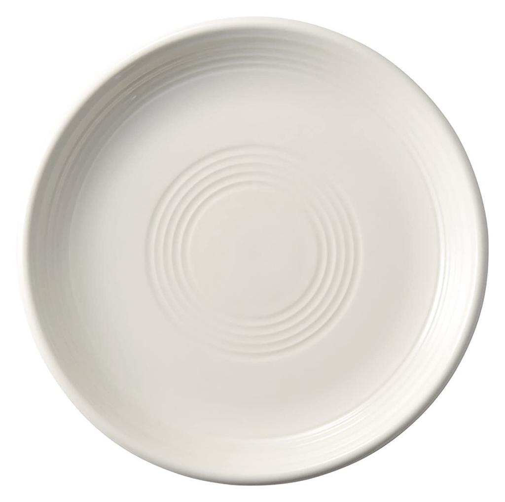 Koyo Pottery KOYO Dinner Microwave and Dishwasher Solid Classic Made in 12620002 Café Plate, 26cm, Hotel/Restaurant Grade, Safe, Orbit, Color,