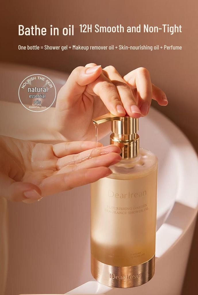 DearIrean Irene Body Shower Oil: Luxurious Cleansing Gel with Long-lasting Fragrance