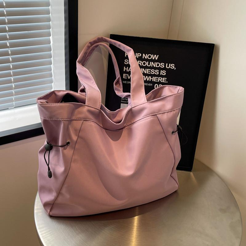 Stylish Canvas Tote Bag For Women Large Capacity Summer Casual Shoulder Bag