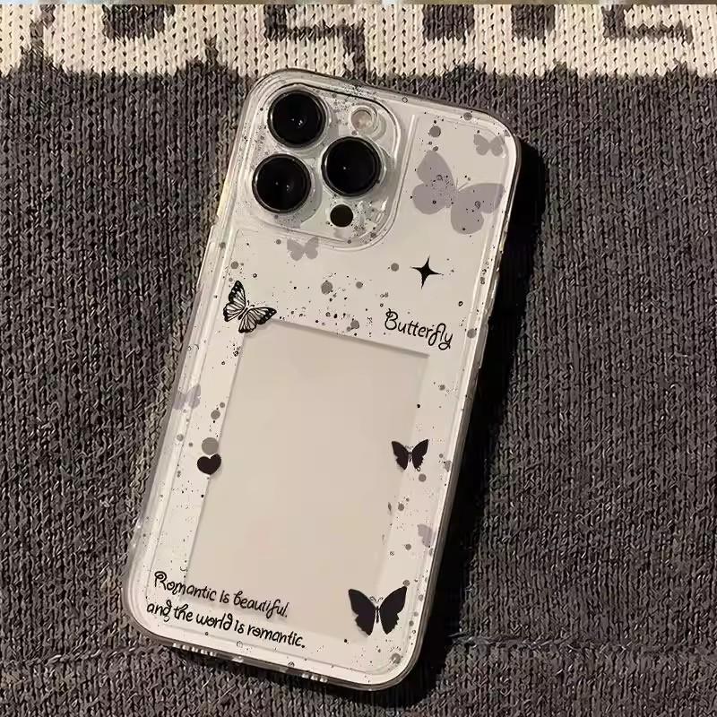 Simple Stars Are Suitable for Apple 17air Mobile Phone Case 16E New 15promax Transparent 14 All-inclusive 131211.
