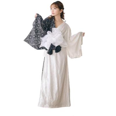 Oiran Kimono Long Kimono Kimono Long Oiran Stage Entertainment All With Open Front Oiran Kimono Dress Dress, Cosplay, Dress, Length, Cosplay, Yukata,