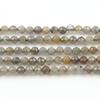 2 3 4mm Natural Faceted Citrine Opal Jade Onyx Gem Stone Beads Round Mineral Beads For Jewelry Making DIY Bracelet Accessories