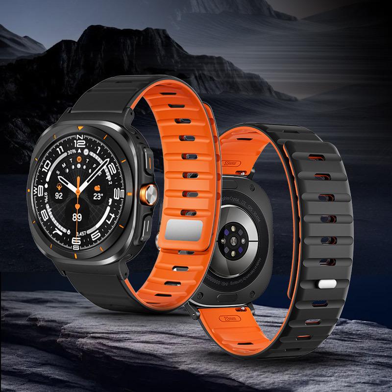 Stylish Silicone Magnetic Strap for Samsung Watch 7 Ultra