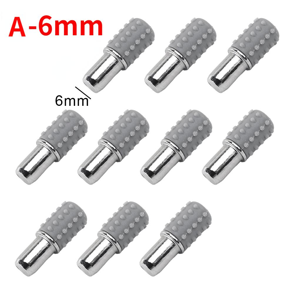 10/20 Stück Regalhalter Stützen Rutschfeste Stifte Dübel Metallstift Regale Trennwand Feste Schrankwandmontage Halter Stifte Platte 5/6mm