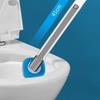 Long Handle Toilet Cleaning Brush Toilet Bowl Cleaner Wand Disposable Toilet Cleaning System Starter Kit Easy To Use
