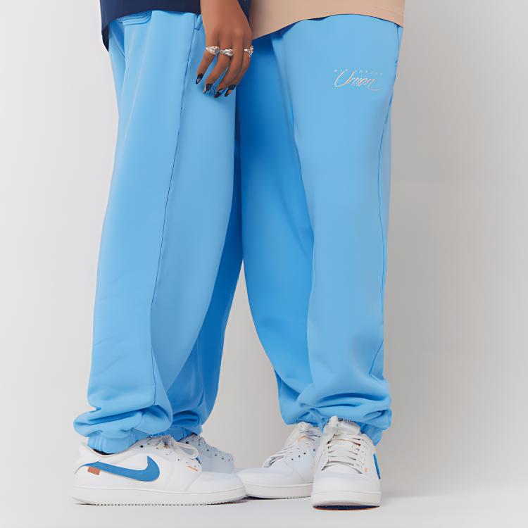 Air Jordan x Union MJ Fleecehose Cobalt Pulse/Coconut Milk Unisex Unterteile Blau DV7336-496