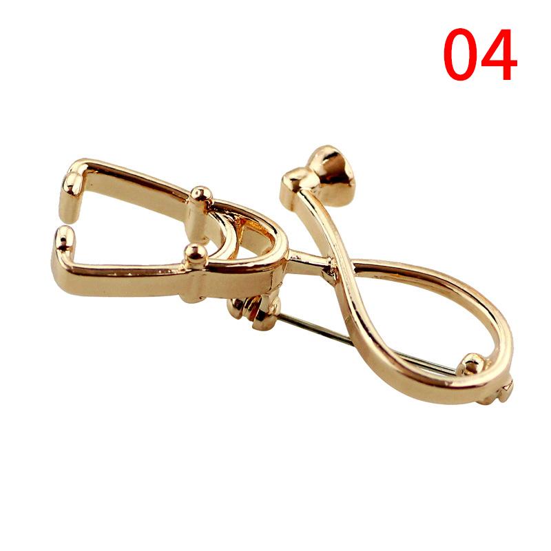 1Pc Women Accessories Doctors Nurse Medical Jewelry Newborn Brooches Metal Lapel Pin