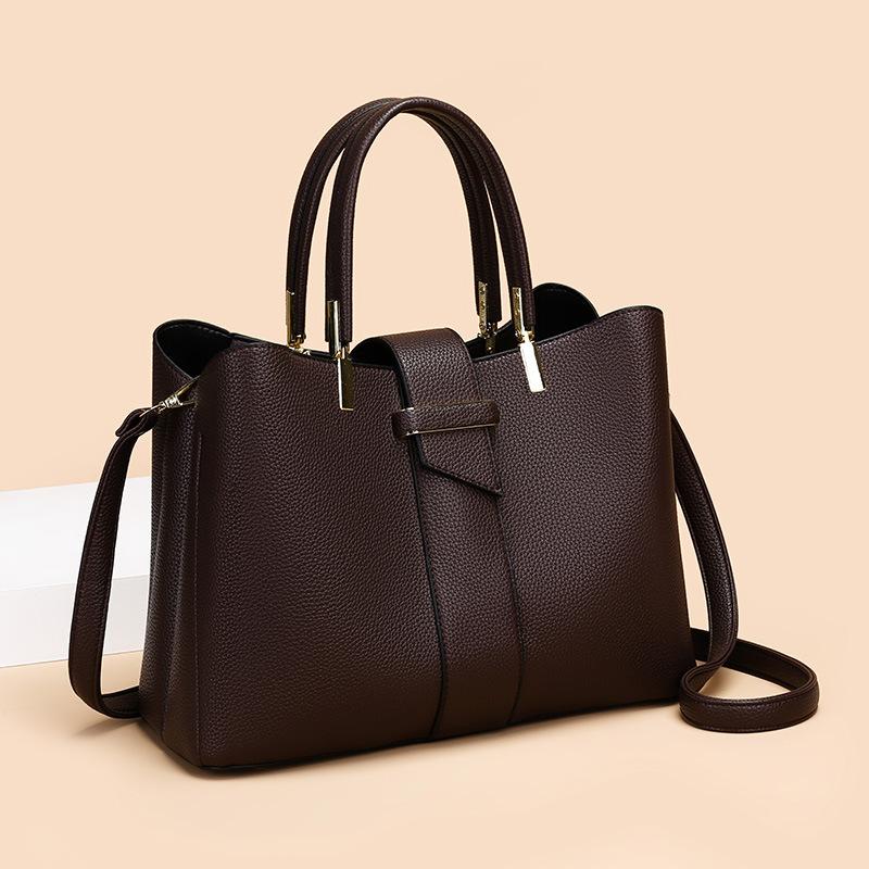 

Сумка женская осенняя новая женская сумка через плечо для мамы и ребенка простая модная ретро портативная сумка-мессенджер женская темно-коричневого