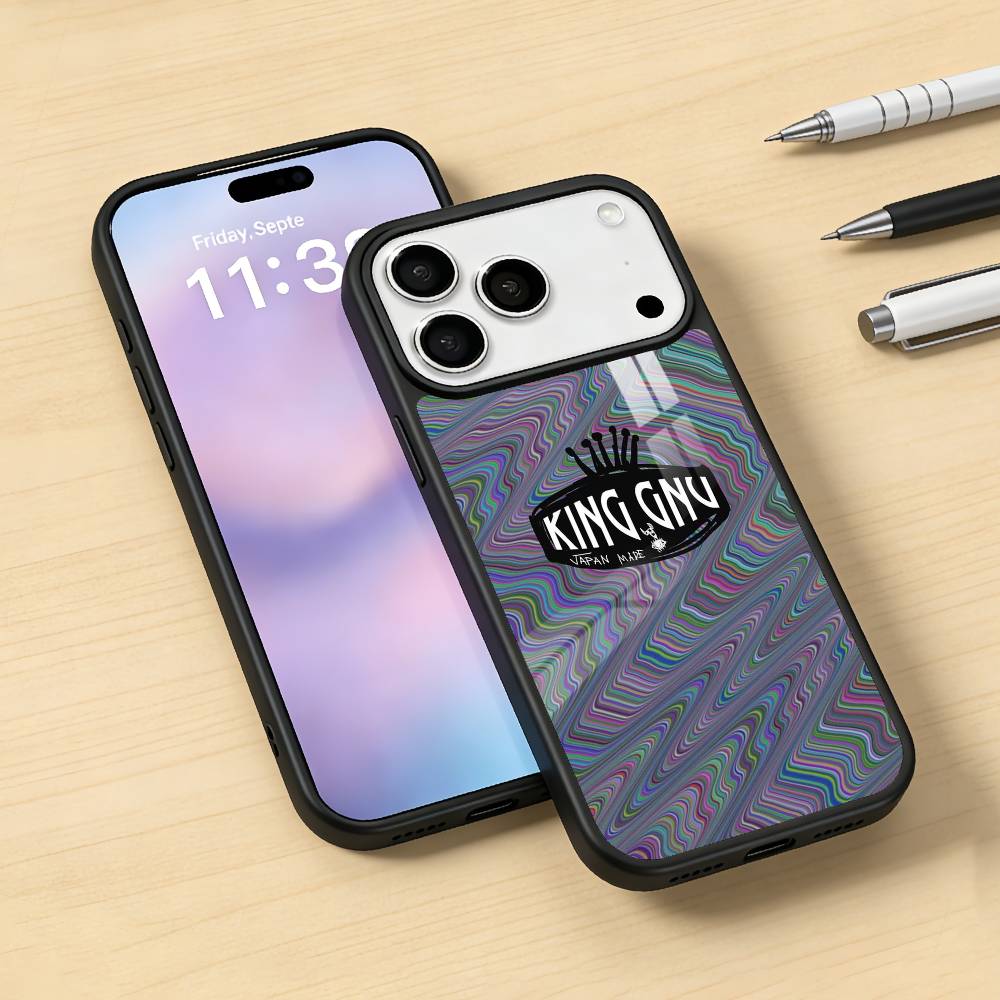 Band K-King G-Gnu G Phone Case For iPhone 17,16,15,14,13,12,Pro,Max For Magsafe Magnetic Wireless Charging