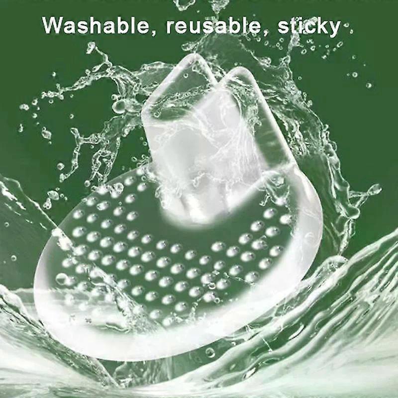 Cuscini in Silicone Flip Gel Pad Piccoli Punti Rotondi Antiscivolo Infradito GEL Antiscivolo Trasparenti Cuscinetti per Avampiede Protezioni per Dita dei Piedi