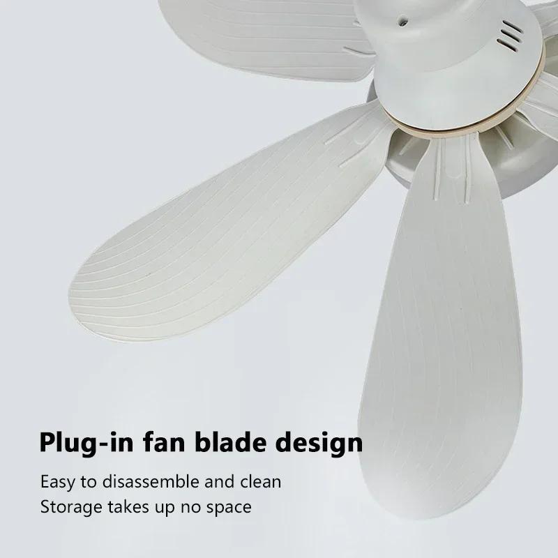 Mordene LED-Ventilatorleuchten 42/52CM Drei Gänge Einstellbarer Deckenventilator für Wohnzimmer Schlafzimmer Arbeitszimmer Hotel Restaurant Innenleuchten