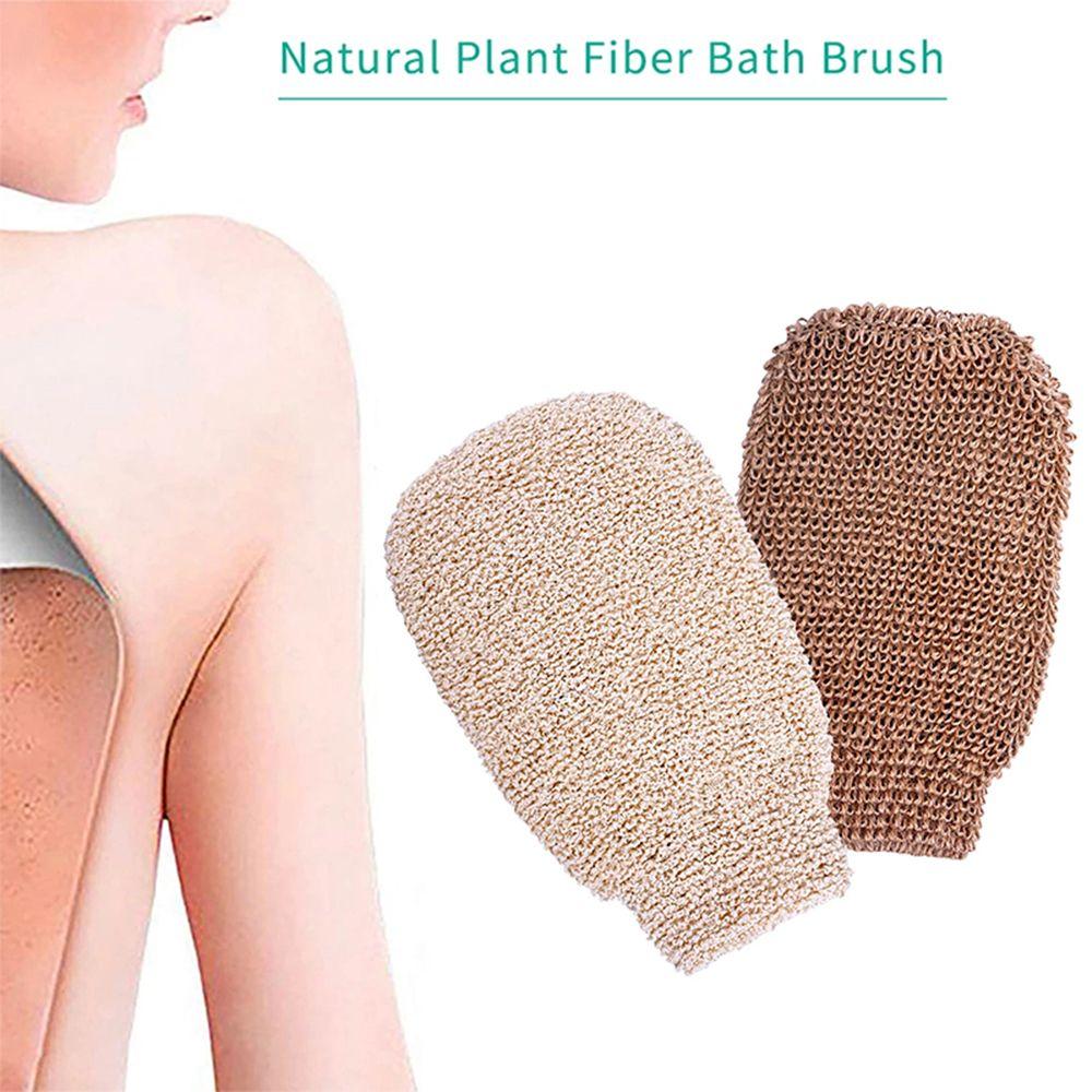 

Mitt Bathing Accessories Exfoliating Glove Fingers Bath Towel Body Scrub Gloves Shower Body Brush