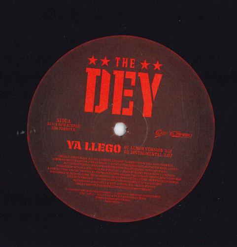 

12inch Record DEY Ya Llego XSS708957 EPIC 2006 US Rap HipHopRB Used