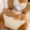 Peluche Scoiattolo Realistico con Coda Folta Carino Animale Ingegnoso Bambola di Pezza Scoiattolo Kawaii Morbido Regalo Per Bambina Bambino