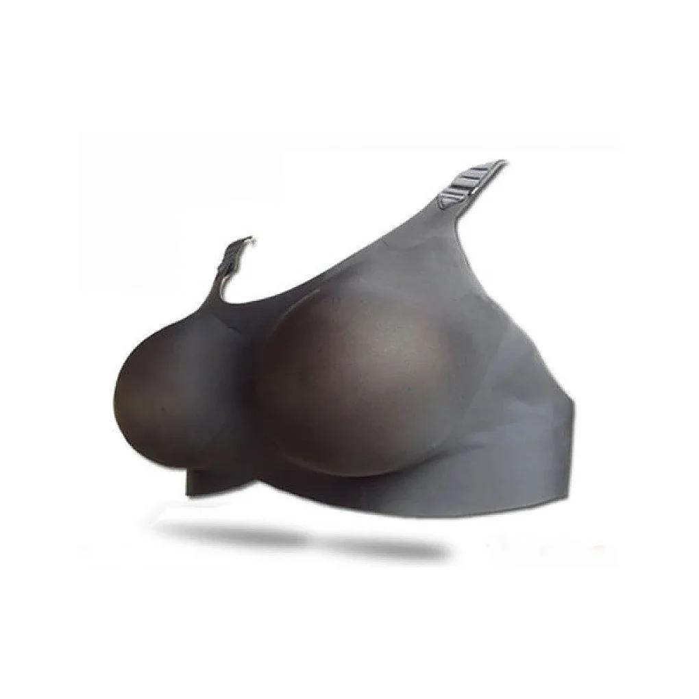 Silicone Bra Fake Mother Bra Silicone Prosthesis Breast Cross-Dressing Prosthetic Breast Fake Breast Chest Pad Simulation Bra