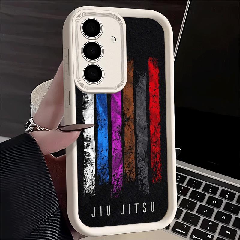 Phone Case for Samsung Galaxy A17 A16 A15 A14 A13 Judo Jiu Jitsu BJJ Brazilian A56 A36 A26 A55 A35 A25 A54 A34 A24 A53 A33 A23 A