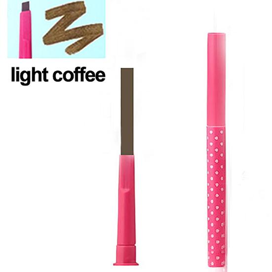 Eyeliner Pen Waterproof All Day Wear Smooth Rotating Eyebrow Pencil for Makeup