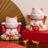 Adorable Ceramic Cat Money Bank - Cute Savings Jar for Children