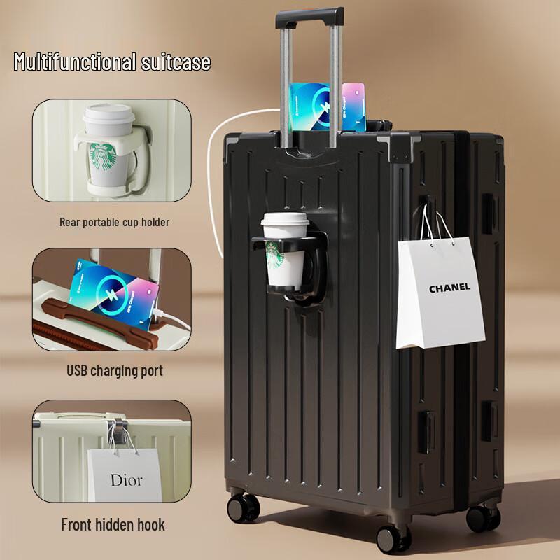 JOURHEY SHI Hardside Spinner Luggage 24 inch